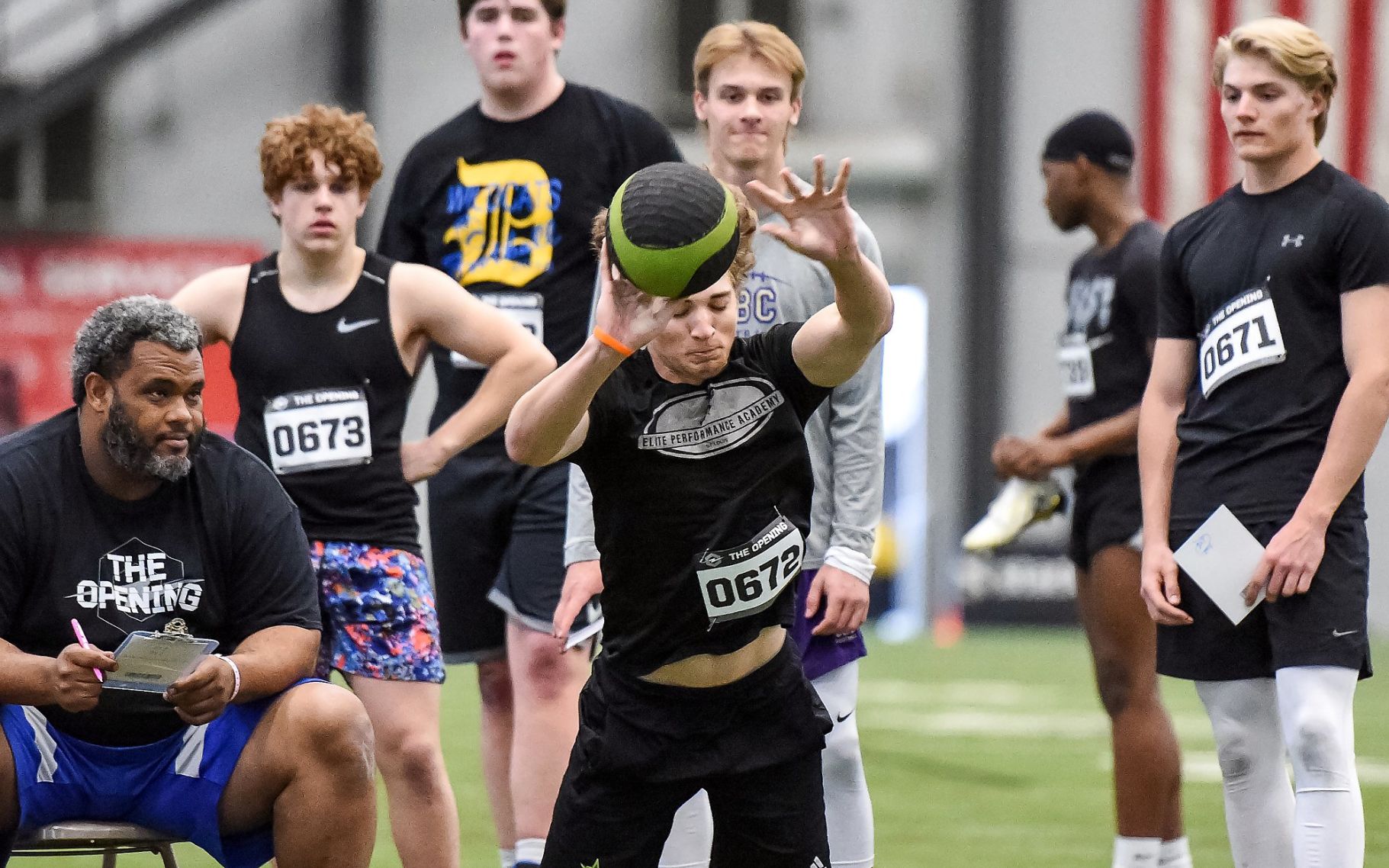 High school football combine
